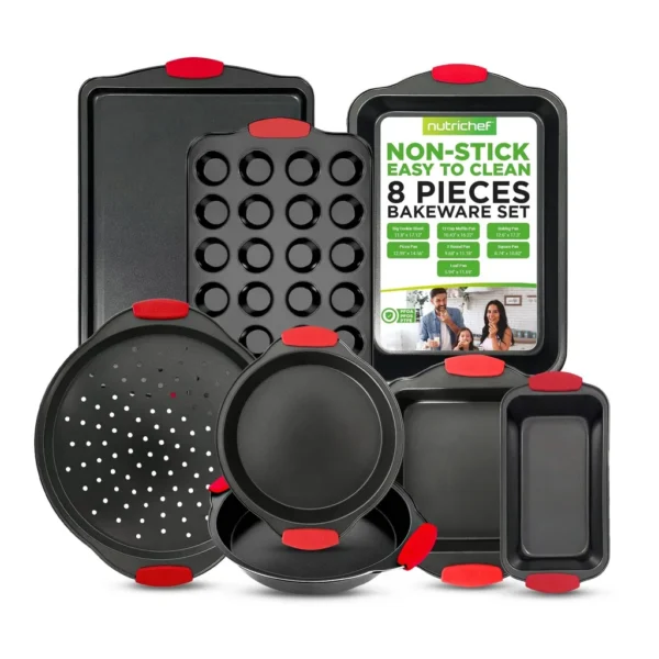 5b5d118f-a2b0-44ea-be88-82d0fd0c0951.jpg NutriChef - Non-Stick Kitchen Oven Baking