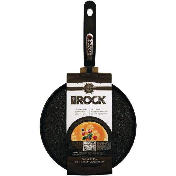 5dea5f88-32ac-4c45-9076-efe645c6d4d5.jpg THE ROCK by Starfrit - 10" Multipan with Bakelite Handle - Black