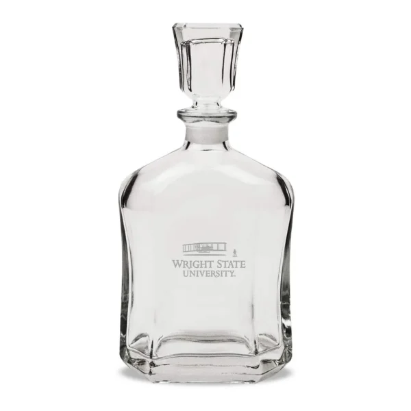 5e5fb12d-f351-4d53-8b98-88a9ad0e263d.jpg Jardine - Wright State Raiders 23.75oz. Crystal Whisky Decanter - Multicolor