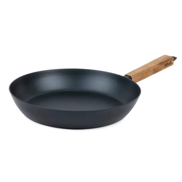 5f08f826-8273-48e8-a189-4f97e3e51015.jpg Alva - Forest Pre-Seasoned Carbon Steel Frying Pan - Blue
