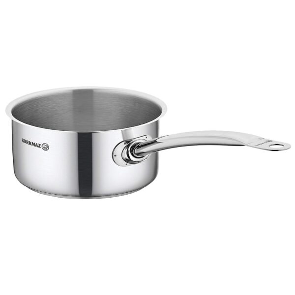 5fa59561-bad8-4a84-a55b-d858f4e5e32e.jpg Korkmaz - Gastro Proline 7.3 Liter Stainless Steel Saucepan - Silver