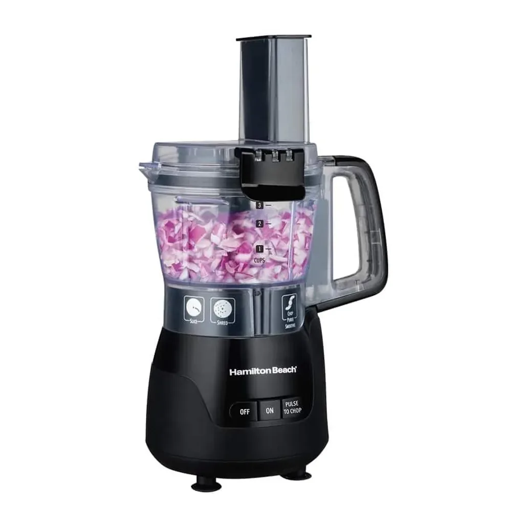 6084532_sd.jpg Hamilton Beach 70510 Stack & Snap 4-Cup Food Processor – Black/Transparent