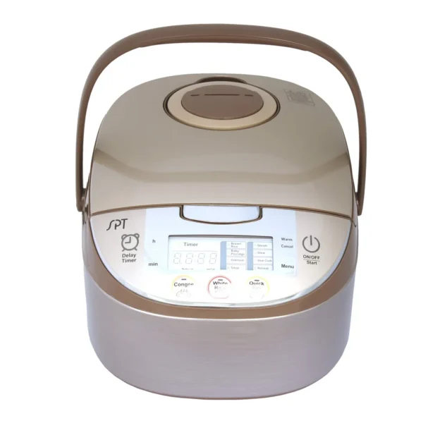 617d4fbf-3cbe-45e3-9267-9e4094dee8ba.jpg Sunpentown RC-1808 10 Cups Multi-functional Rice Cooker – Brown