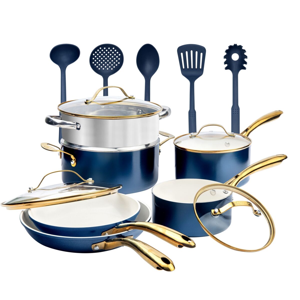 61e10bec-a05e-4d68-a713-50cf8ed6cc3f.jpg Gotham Steel - 15-Piece Ultra Nonstick Ceramic Cookware Set with Utensils - Navy