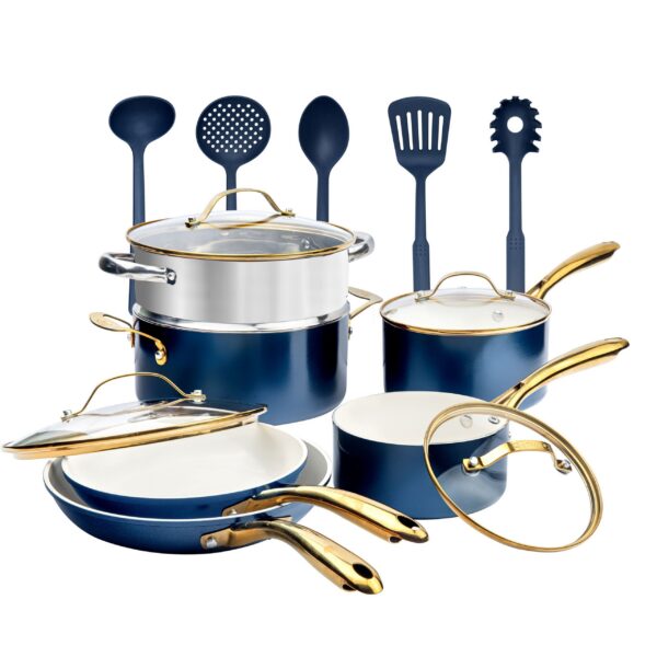 61e10bec-a05e-4d68-a713-50cf8ed6cc3f.jpg Gotham Steel - 15-Piece Ultra Nonstick Ceramic Cookware Set with Utensils - Navy