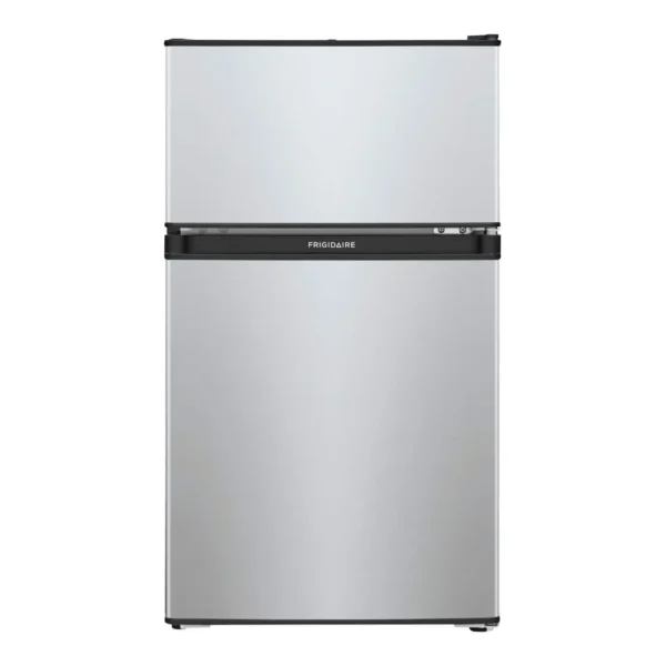 6257387_sd.jpg Frigidaire - 3.1 Cu. Ft. Mini Fridge with Built-In Freezer - Silver