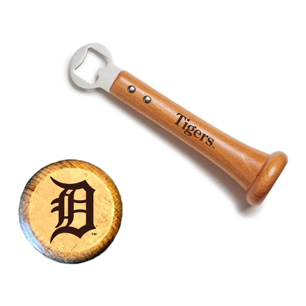 62716354-977c-4ec8-b319-868a243c49ff.jpg Baseball BBQ - Detroit Tigers Pickoff Bottle Opener - Multicolor
