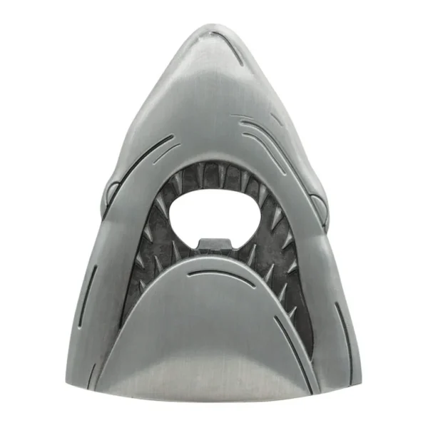 62b1ae9c-e001-4109-a406-c93a041beb12.jpg Fanattik - Jaws 50th Anniversary Shark Magnetic Metal Bottle Opener - Silver