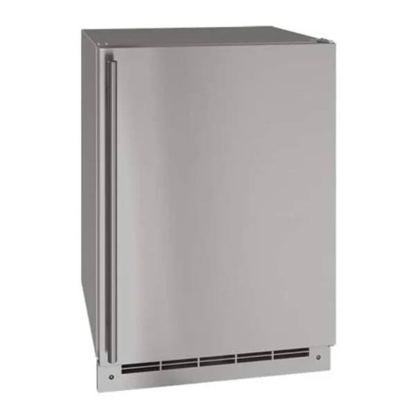 6312317_sa.jpg U-Line - 5.4 Cu. Ft. Built-In Mini Fridge - Stainless Steel