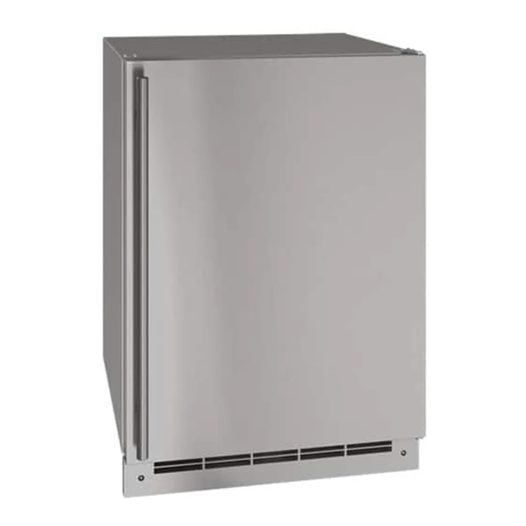 6312317_sa.jpg U-Line - 5.4 Cu. Ft. Built-In Mini Fridge - Stainless Steel