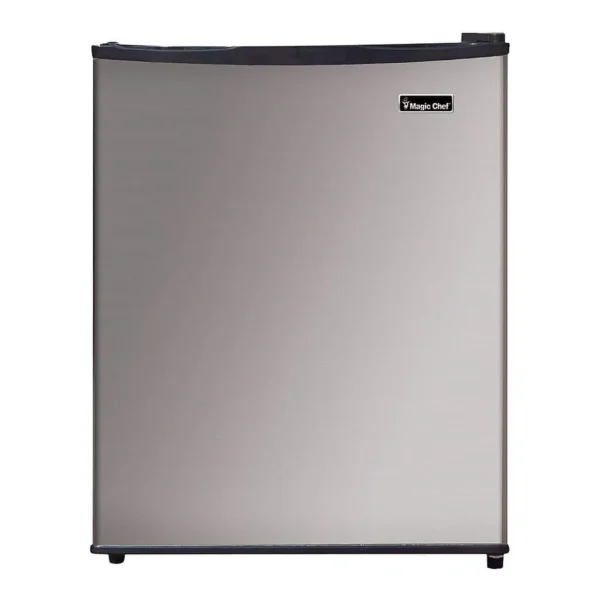 6373611_sd.jpg Magic Chef - 2.4 cu. ft. Mini Fridge - Stainless Steel