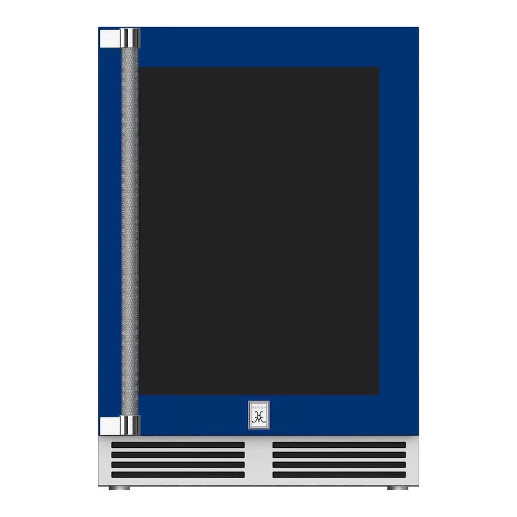 6398268_sd.jpg Hestan - 5.2 Cu. Ft. Built-In Mini Fridge - Silver