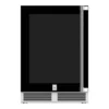 6398270_sd.jpg Hestan - 5.2 Cu. Ft. Built-In Mini Fridge - Silver