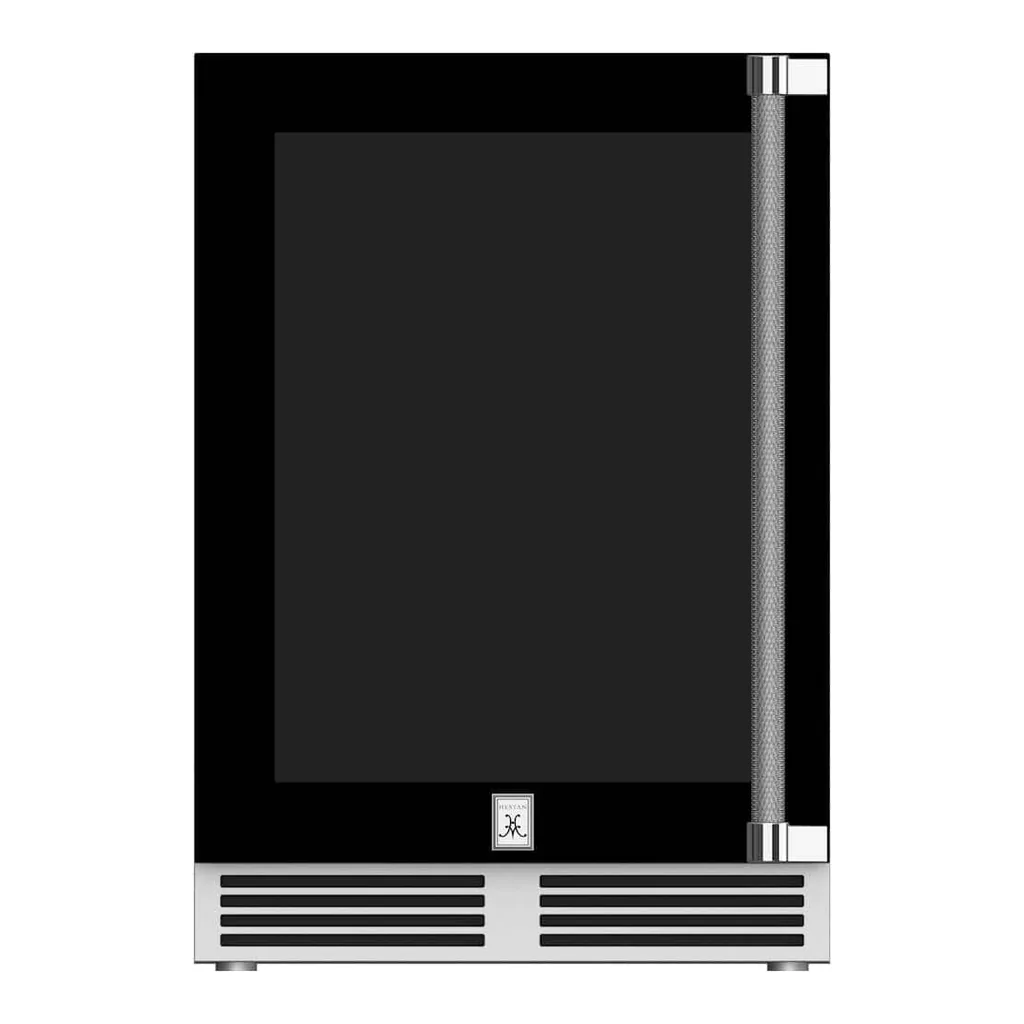6398270_sd.jpg Hestan - 5.2 Cu. Ft. Built-In Mini Fridge - Silver
