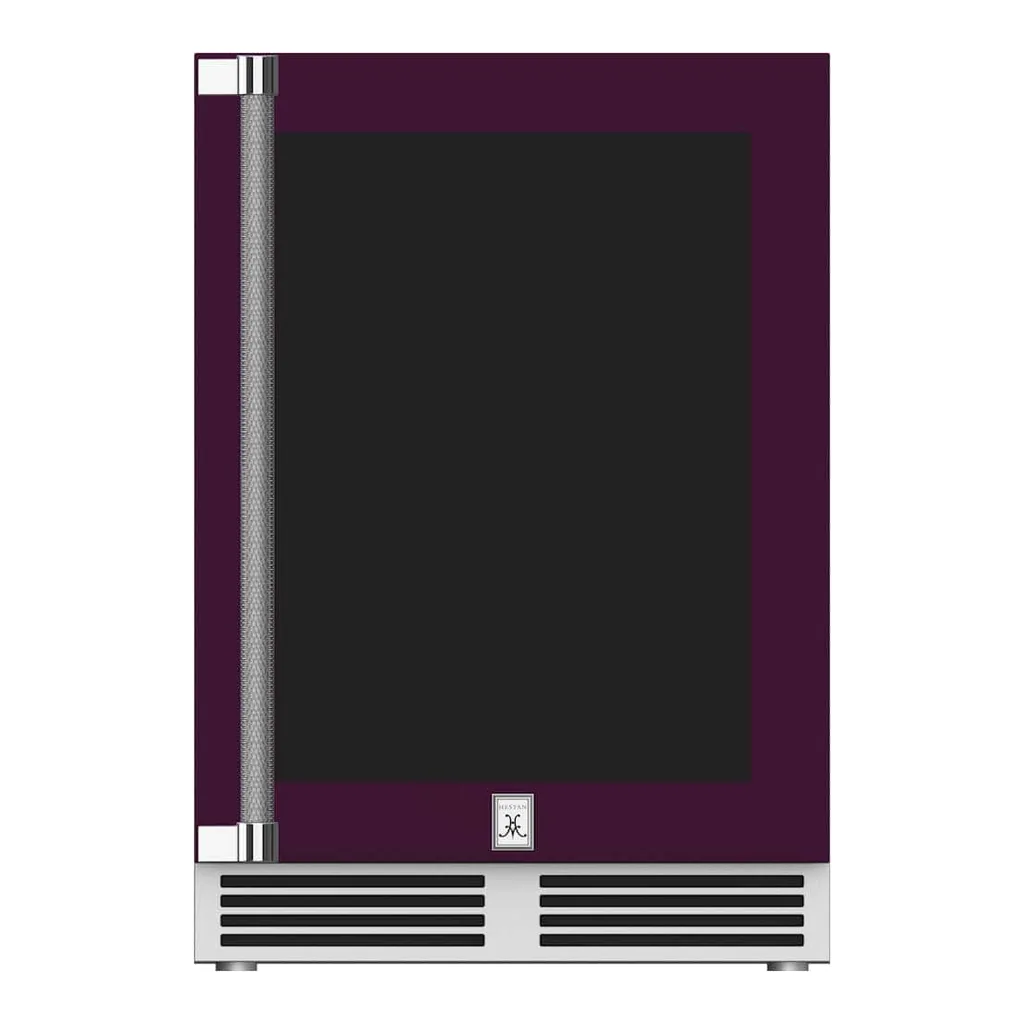 6398271_sd.jpg Hestan - 5.2 Cu. Ft. Built-In Mini Fridge - Silver