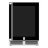 6398273_sd.jpg Hestan - 5.2 Cu. Ft. Built-In Mini Fridge - Silver