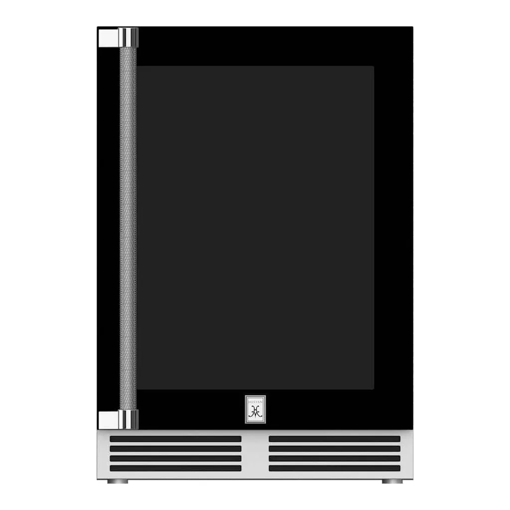 6398273_sd.jpg Hestan - 5.2 Cu. Ft. Built-In Mini Fridge - Silver