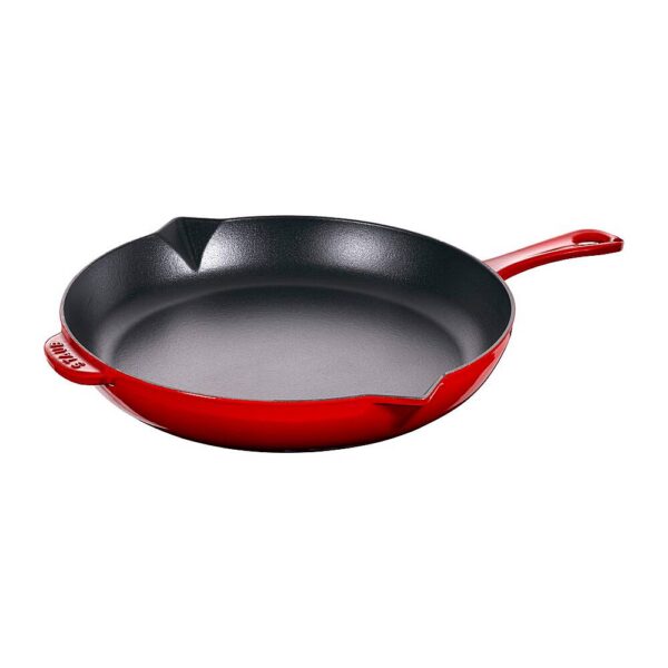 6421220_rd.jpg Staub - Cast Iron 10-inch Fry Pan - Cherry