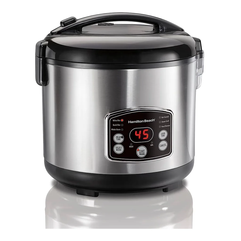 6447732_sd.jpg Hamilton Beach 37548 14-Cup Rice/Grain Cooker – Stainless Steel