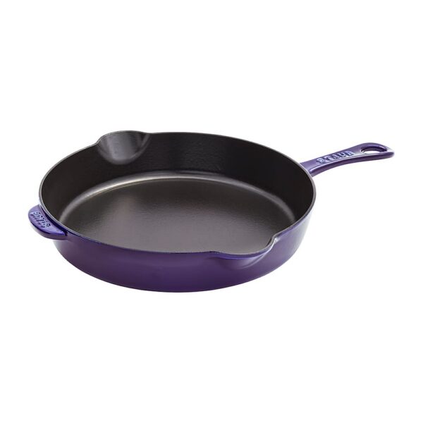 6454451_rd.jpg Staub - Cast Iron 11-inch Traditional Skillet - Dark Blue