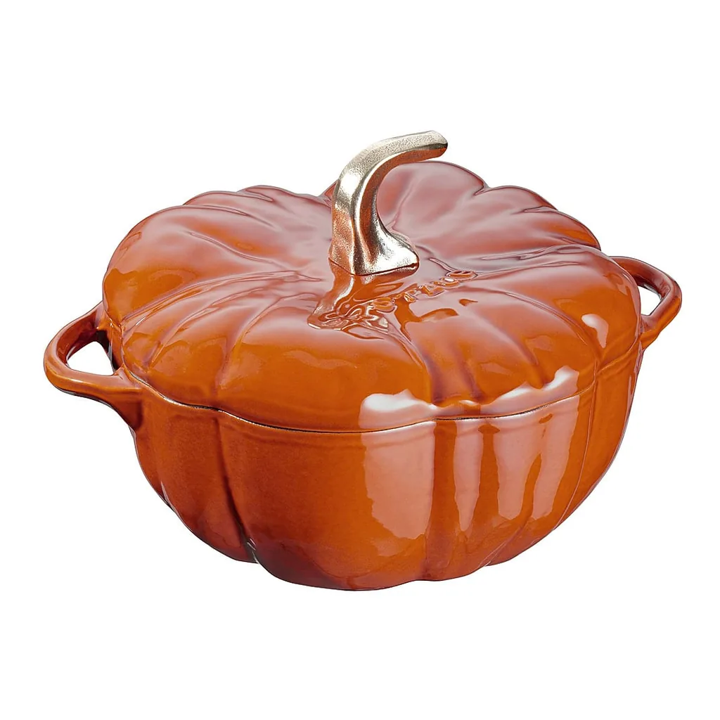 6454549_rd.jpg Staub - Cast Iron 3.5-qt Pumpkin Cocotte - Burnt Orange