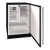6462604_rd.jpg U-Line - 1 Class 4.2 Cu. Ft. Undercounter Refrigerator with 1.5 cu. ft. Freezer - Black