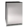 6462605_rd.jpg U-Line - 1 Class 4.2 Cu. Ft. Undercounter Refrigerator with Ice Maker - Stainless Steel