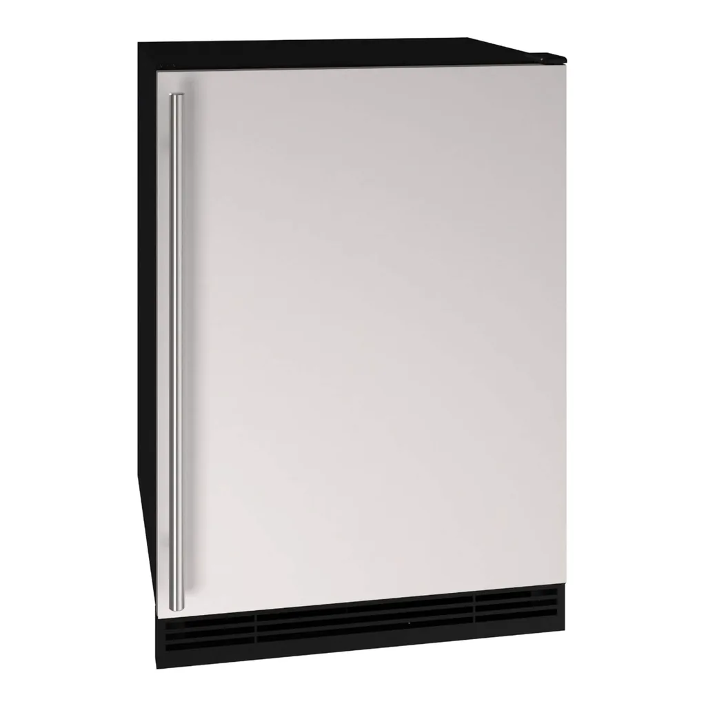 6462682_rd.jpg U-Line - 1 Class 4.2 Cu. Ft. Undercounter Refrigerator with 1.5 cu. ft. Freezer - Black