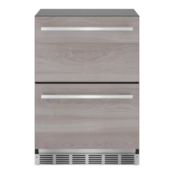 6465506_sd.jpg Thermador - 4.4 Cu. Ft. Built-in Double Drawer Compact Under-Counter Refrigerator - Custom Panel Ready