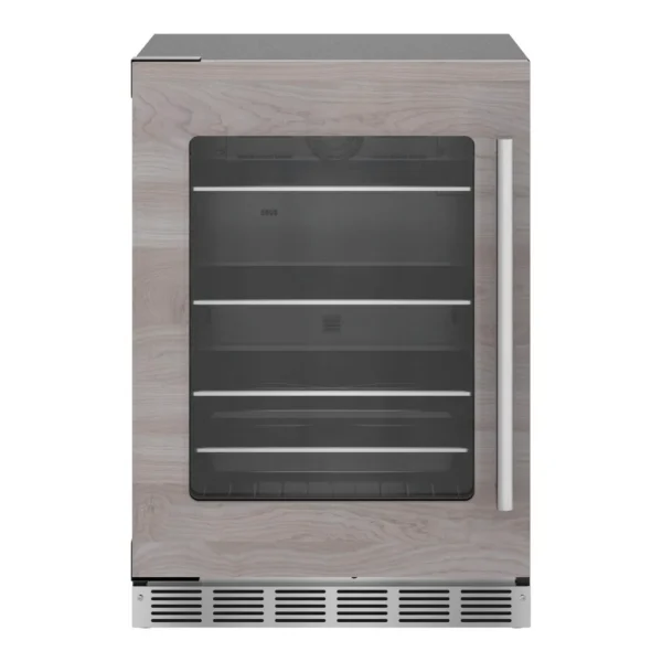 6465512_sd.jpg Thermador - 4.9 Cu. Ft. Built-in Compact Glass Door Under-Counter Refrigerator, Left Hinged - Custom Panel Ready