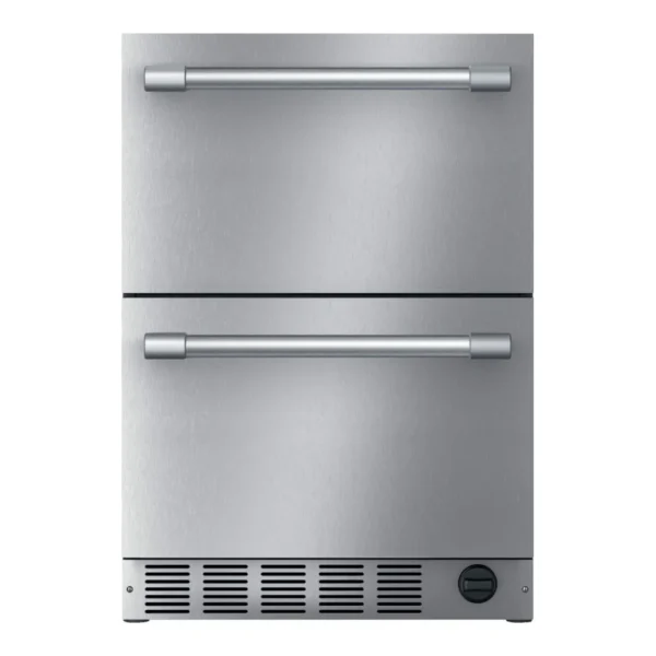 6465521_sd.jpg Thermador - Professional Series 4.4 Cu. Ft. Built-in Double Drawer Compact Under-Counter Refrigerator - Stainless Steel