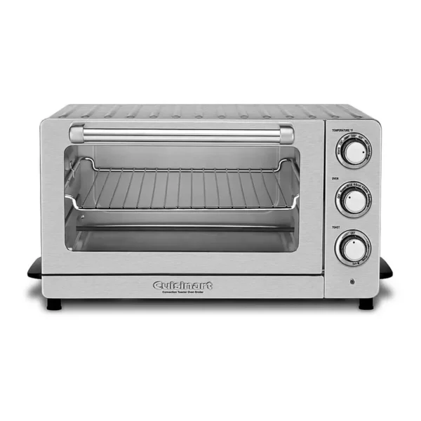6467626cv11d.jpg Cuisinart - 6-Slice Convection Toaster Oven Broiler - Silver