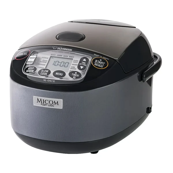 6469930_rd.jpg Zojirushi NL-GAC10BM 5.5 Cup Umami Micom Rice Cooker & Warmer – Metallic Black