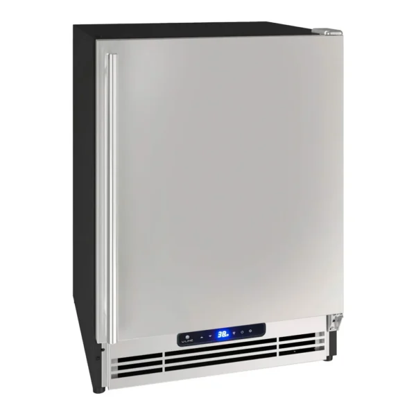 6470332cv13d.jpg U-Line - 21” Refrigerator / Ice Maker - Stainless Steel