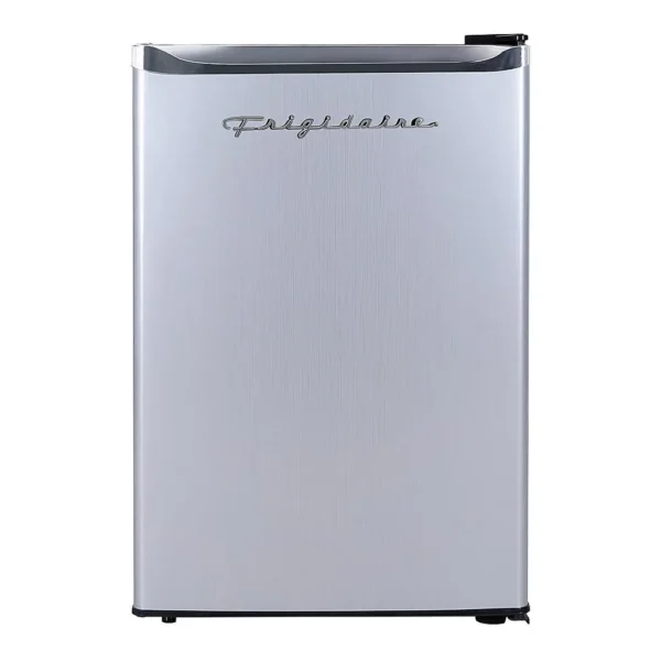 6491850_sd.jpg Frigidaire - Platinum Series Retro 2.8 Cu. Ft. Compact Fridge - Stainless with Chrome Trim - Stainless/Chrome Trim