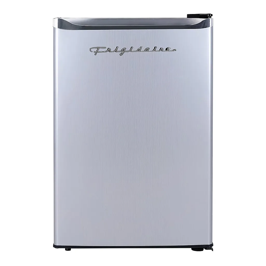 6491850_sd.jpg Frigidaire - Platinum Series Retro 2.8 Cu. Ft. Compact Fridge - Stainless with Chrome Trim - Stainless/Chrome Trim