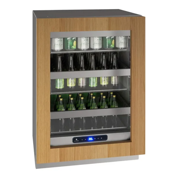 6502280_rd.jpg U-Line - 5 Class 5.2 Cu. Ft. Compact Refrigerator - Custom Panel Ready