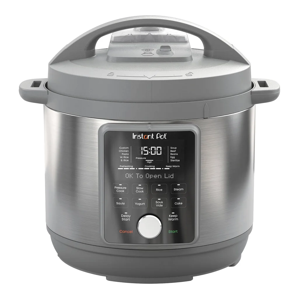 6523988_rd.jpg Instant Pot 112-0169-01 6QT Duo Plus Multi-Use Pressure Cooker with Whisper-Quiet Steam Release – Gray
