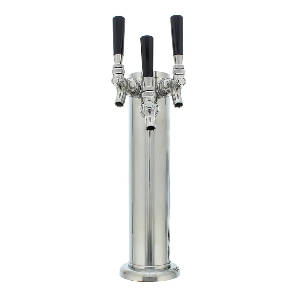 6537933_sd.jpg Zephyr - Presrv Triple Tap Kit Accessory for PRKB Kegerators - Stainless Steel