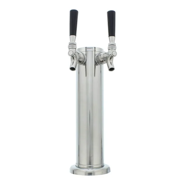 6537936_sd.jpg Zephyr - Presrv Double Tap Kit Accessory for PRKB Kegerators - Stainless Steel