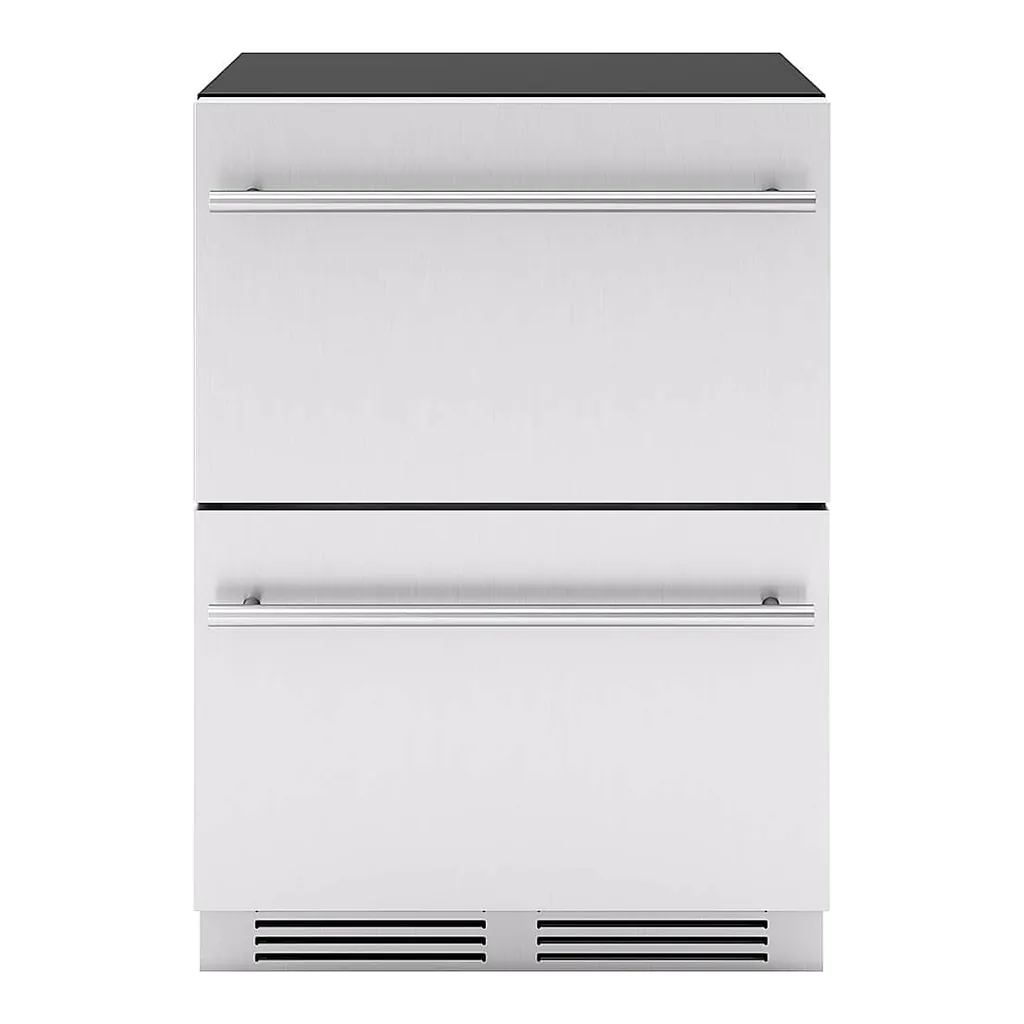 6563711_sd.jpg Zephyr - Presrv 5.4 Cu. Ft. Built-In Single Zone Refrigerator Drawers - Stainless Steel