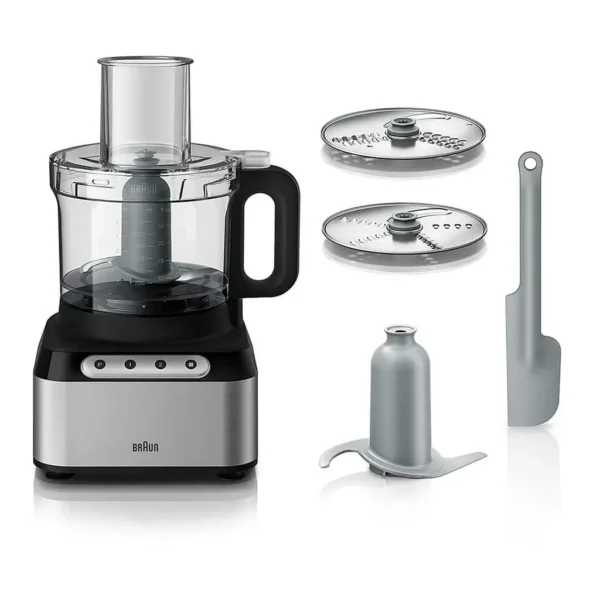 6565661_sd.jpg Braun FP3211SI 8 Cup Food Processor – Silver