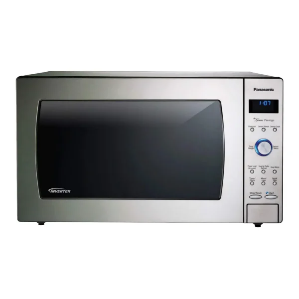 6580659_sd.jpg Panasonic - 2.2 Cu. Ft. 1250-Watt Countertop Microwave Oven with Inverter Technology - Stainless Steel