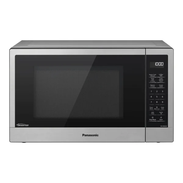 6580660_sd.jpg Panasonic - 1.2 Cu. Ft. 1200-Watt Countertop Microwave Oven with Inverter Technology - Stainless Steel
