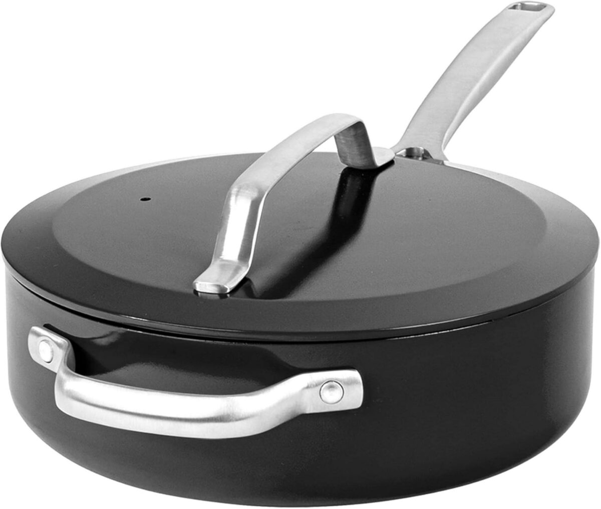 65d71198-a3e7-4765-b407-f59888878cd3.jpg Gotham Steel - Modern Collection 4 Qt Ceramic Nonstick Saute Pan with Lid - Black