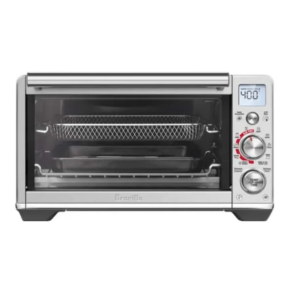 6617568_sa.jpg Breville - the Smart Oven Air Fryer Compact - Brushed Stainless Steel