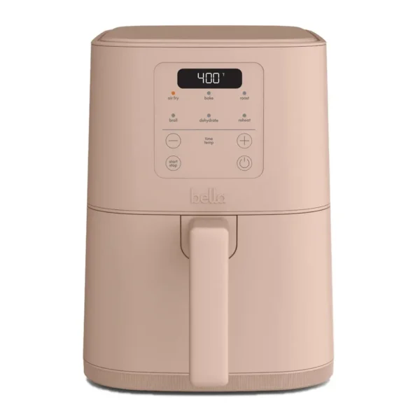 6637319_sd.jpg Bella - Fits-anywhere Kitchenware: 4-qt. Slim Air Fryer - Blossom