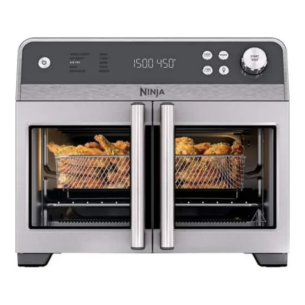 6645806_sa.jpg Ninja - French Door Premier Air Fryer, Convection Oven, Toaster - Stainless Steel