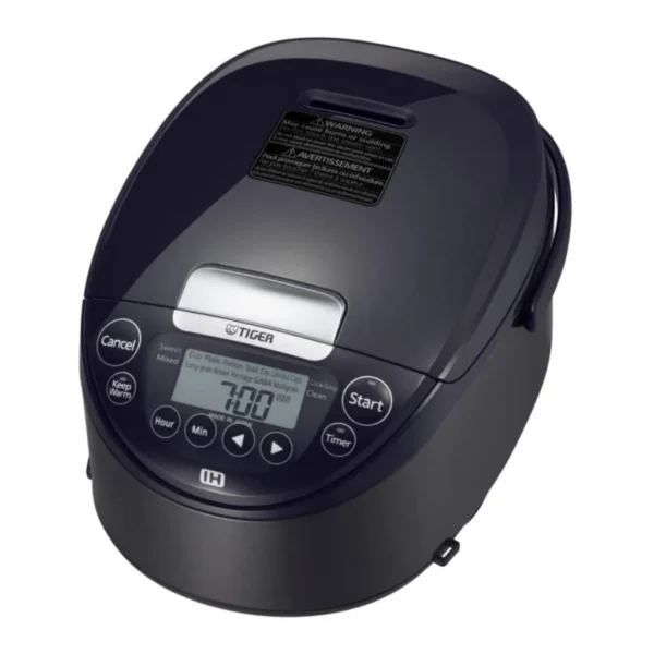 697673ab-bd9f-4b54-8d74-cef0edeef687.jpg Tiger JPW-H10U Induction Heating Rice Cooker and Warmer (5.5-Cup, Mauve – Black