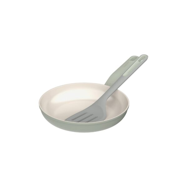6a36f05a-3cde-450c-a1f7-8ff7f868e6bf.jpg BergHOFF - Balance Nonstick Ceramic Frying Pan and Turner Set - Sage